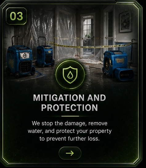 Step 03 Mitigation and Protection