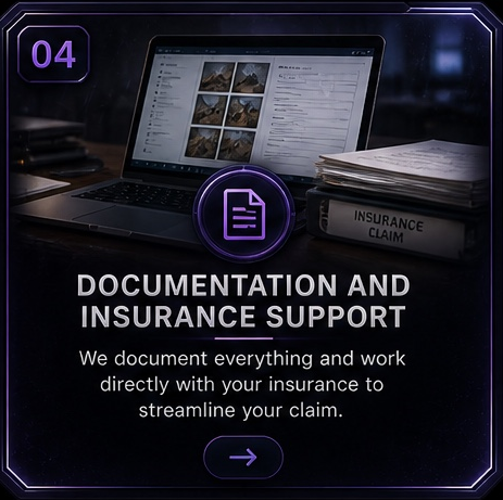 Step 04 Documentation and Insurance Support